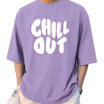 Men's Oversized Drop Shoulder Cool and Stylish Half Sleeve Round
