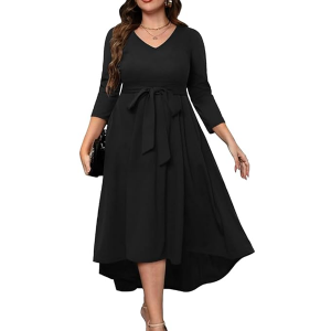 Women's V- Neck Ruffled Sleeve Wide Leg Regular-Length Polyester Printed Jumpsuit